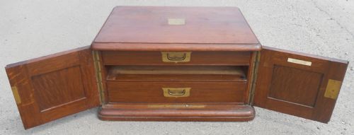 VICTORIAN MAHOGANY LARGE CUTLERY BOX - ADDITIONAL PHOTO 9