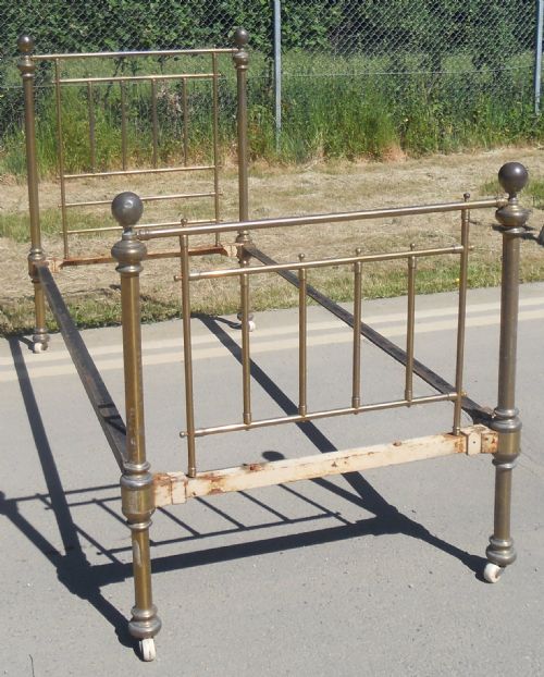 Victorian Brass Single Bed