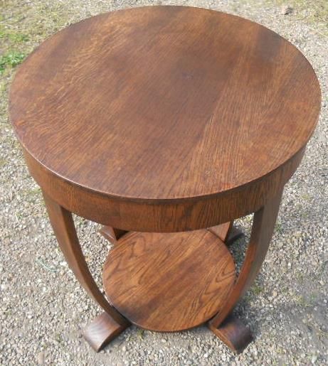 Art Deco Oak Coffee Table