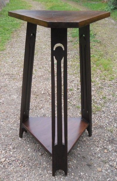 Arts & Craft Mahogany Occasional Table
