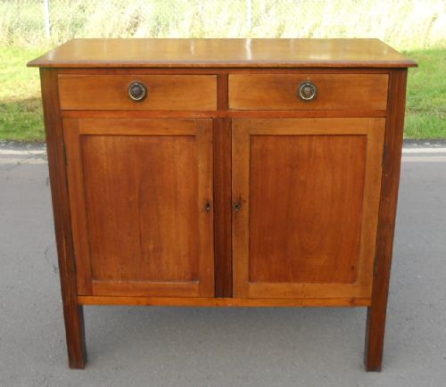 Edwardian Mahogany Cupboard Sideboard