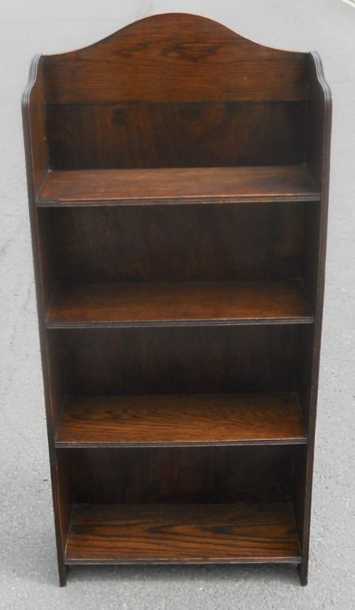 Small Wooden Open Standing Bookcase