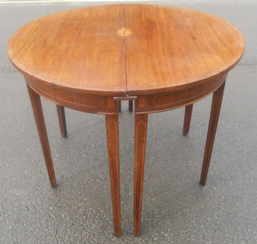 GEORGIAN MAHOGANY DEND DINING TABLE - ADDITIONAL PHOTO 7