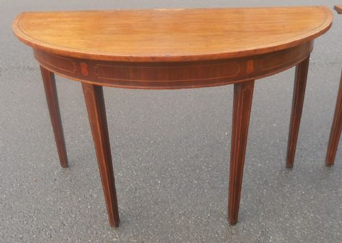 GEORGIAN MAHOGANY DEND DINING TABLE - ADDITIONAL PHOTO 15