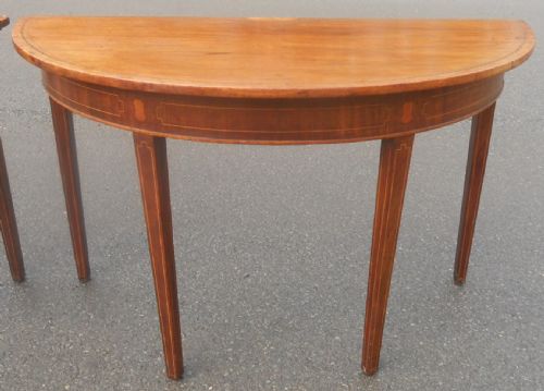 GEORGIAN MAHOGANY DEND DINING TABLE - ADDITIONAL PHOTO 16