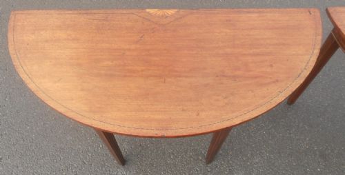 GEORGIAN MAHOGANY DEND DINING TABLE - ADDITIONAL PHOTO 17