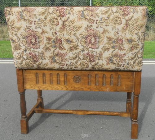 OAK PIANO STOOL - ADDITIONAL PHOTO 5