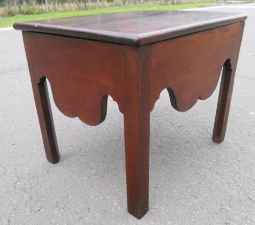 Georgian Mahogany Box Commode