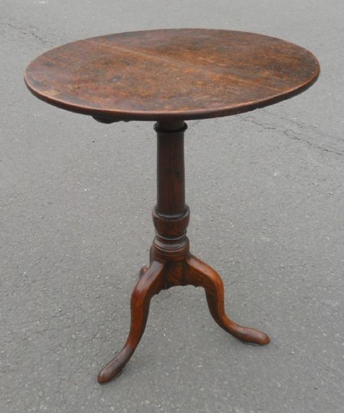 Georgian Oak Tripod Table