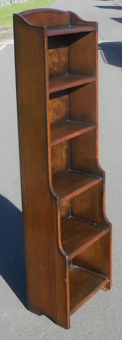 Narrow Open Standing Bookcase