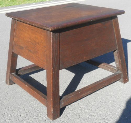 SOLID OAK SLIPPER BOX - ADDITIONAL PHOTO 2