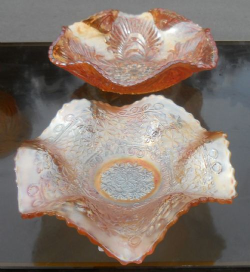 TWELVE PIECES OF CARNIVAL GLASS - ADDITIONAL PHOTO 3