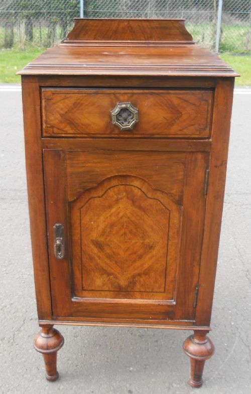 Walnut Bedside Cabinet