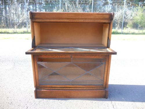 OAK STACKING BOOKCASE BY WARWICK - ADDITIONAL PHOTO 8