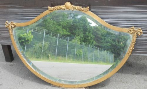 DECO METAL FRAMED HANGING WALL MIRROR - ADDITIONAL PHOTO 1