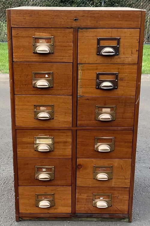EDWARDIAN WALNUT CHEST OF DRAWERS - ADDITIONAL PHOTO 4