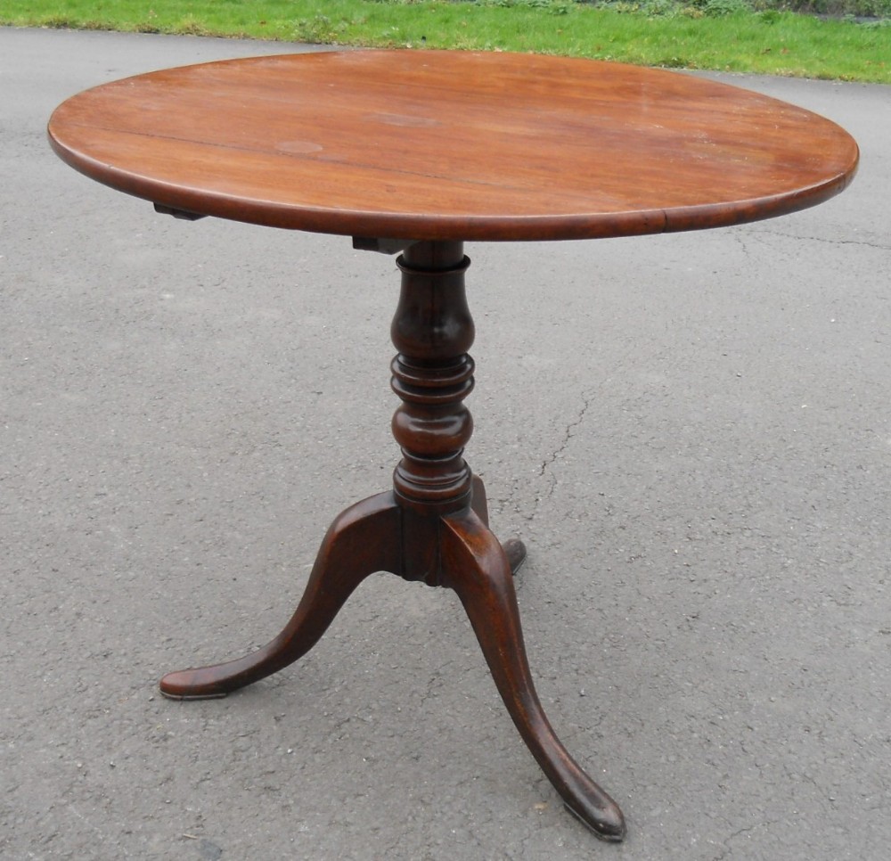 Georgian Mahogany Tripod Table