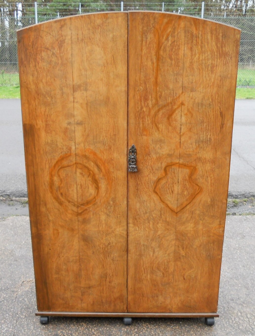 Deco Walnut Cupboard 