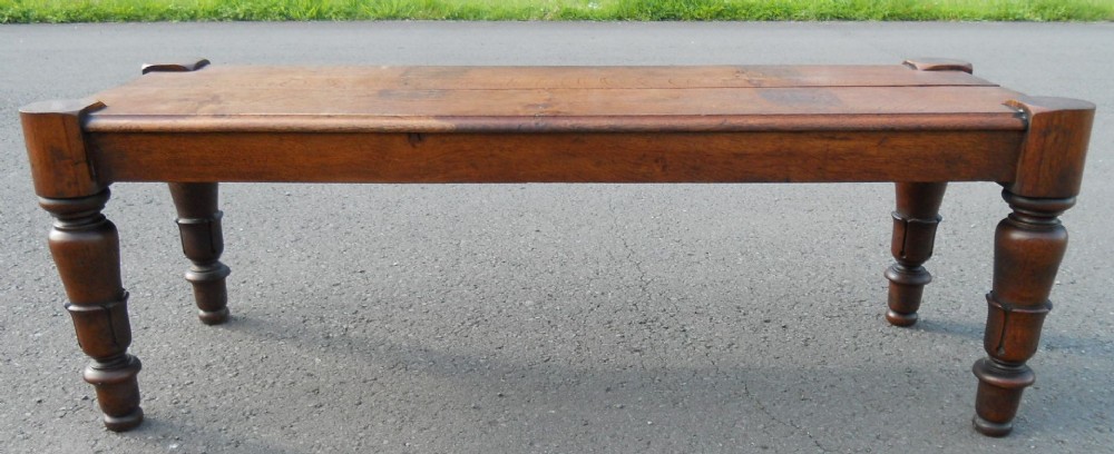 Victorian Long Oak Coffee Table 