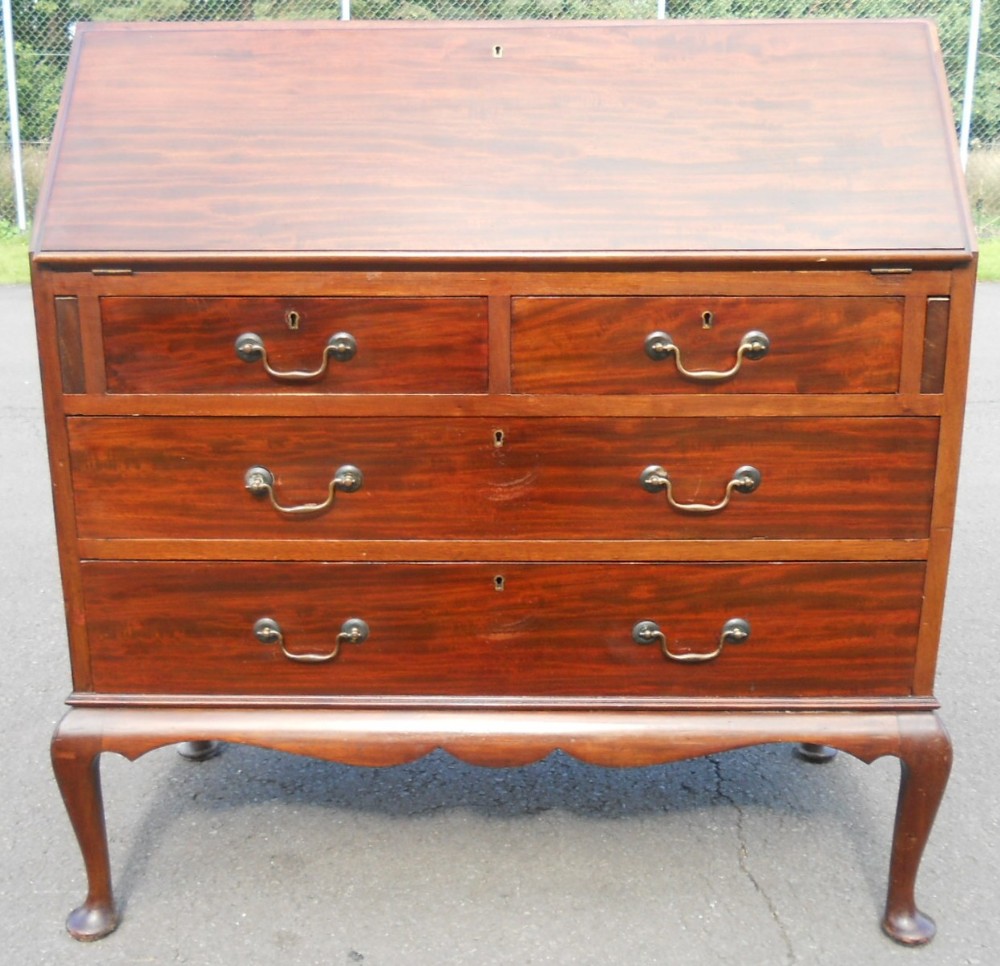 Large Mahogany Writing Bureau 