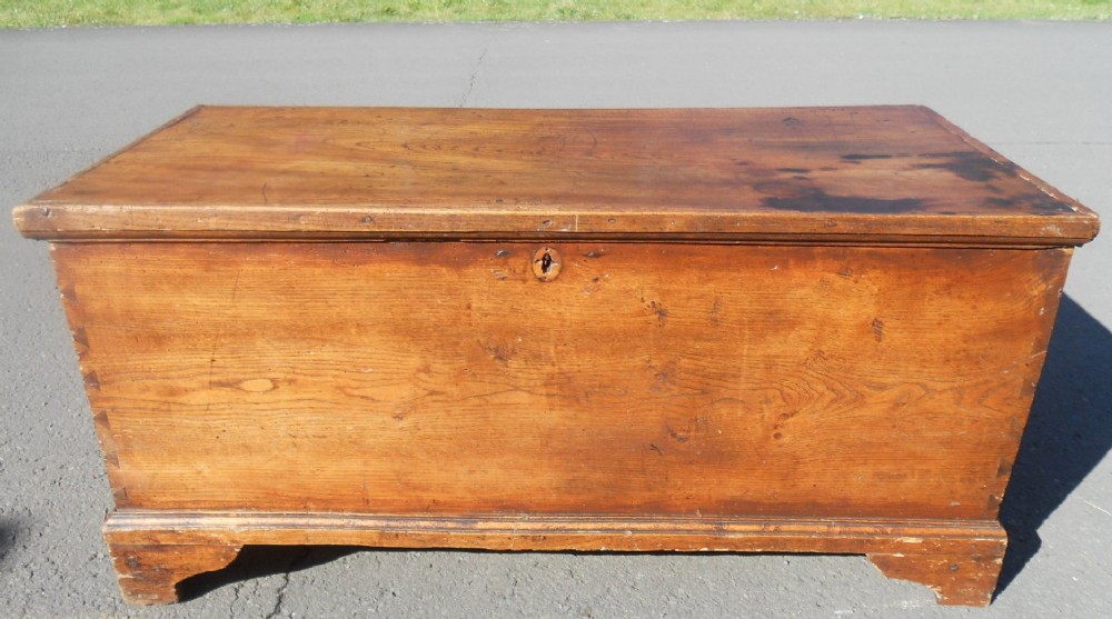 Antique Elm Coffer
