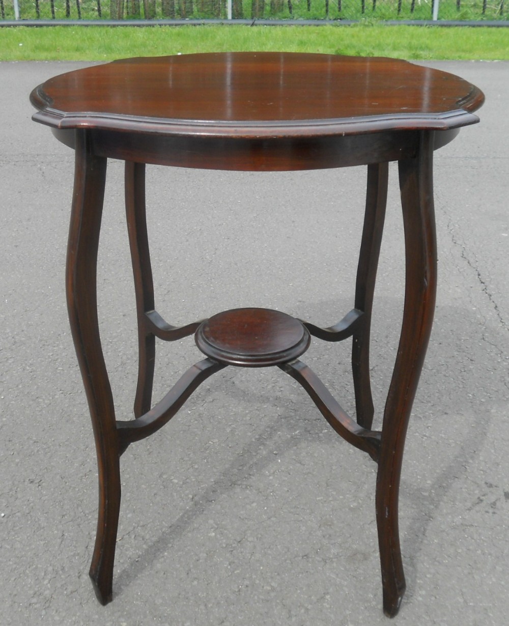 Edwardian Mahogany Occasional Table 