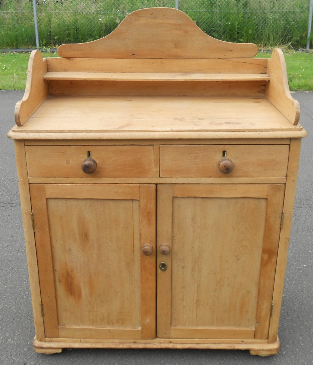 Victorian Pine Kitchen Dresser 