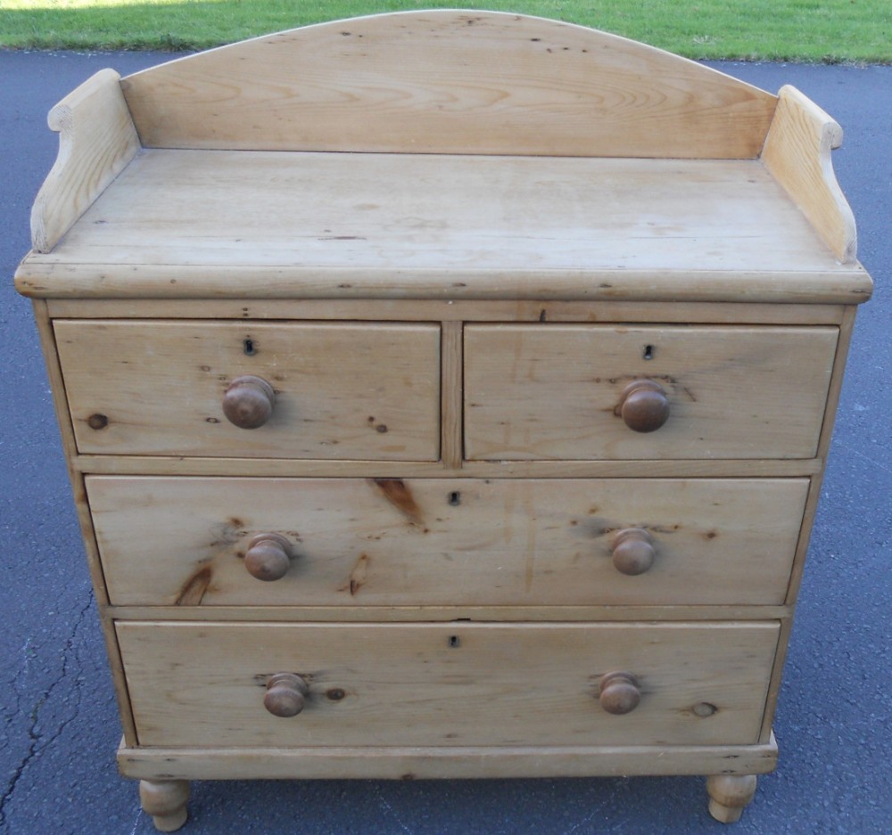 Victorian Pine Chest of Drawers 