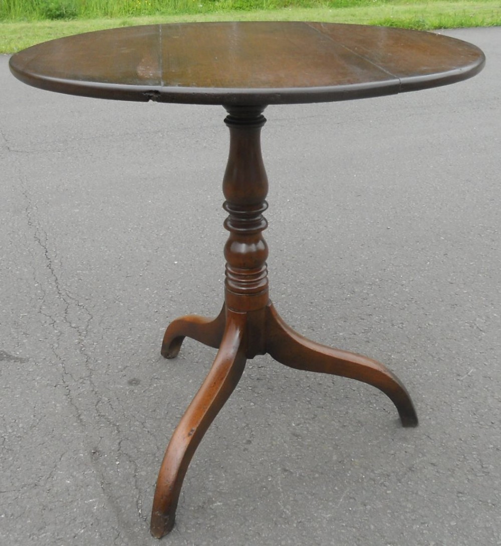 Georgian Oak Tripod Table 