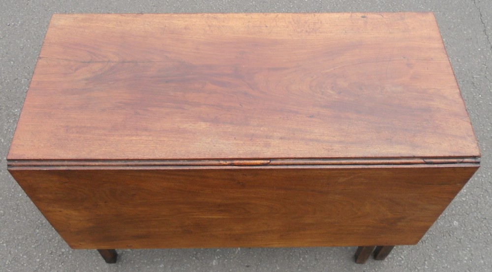 Georgian Mahogany Dropleaf Dining Table  View II