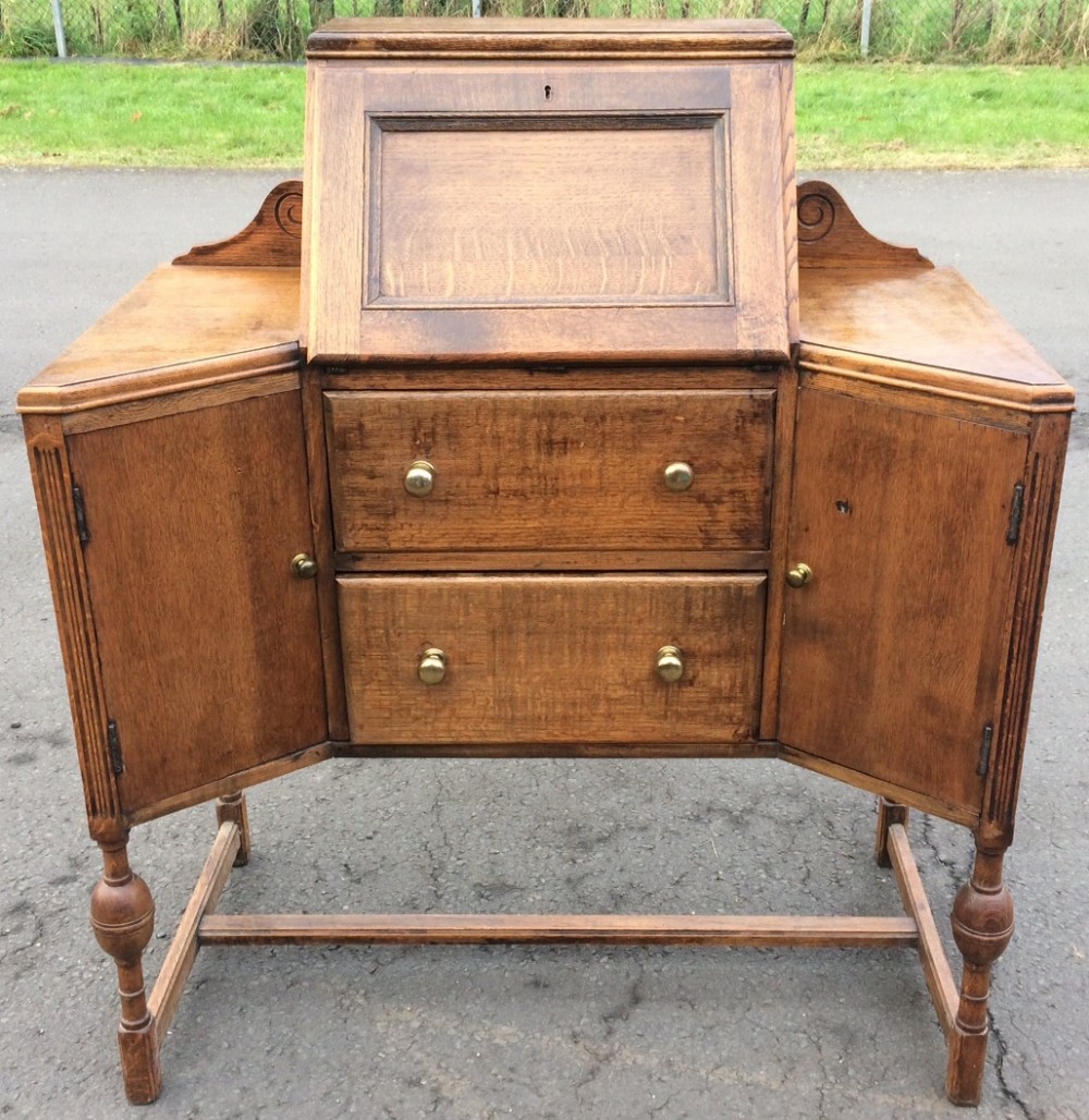 Oak Side by Side Bureau