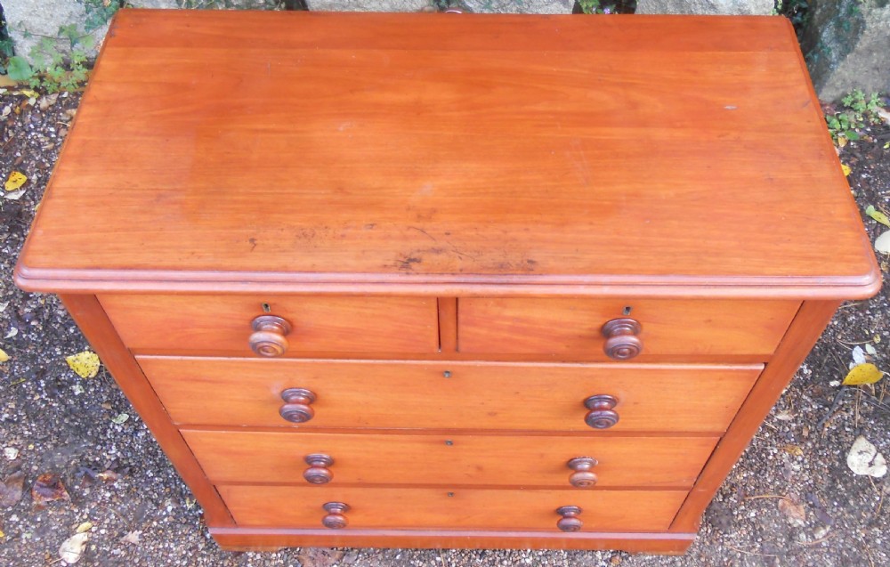 Victorian Mahogany Chest of Drawers  View VI