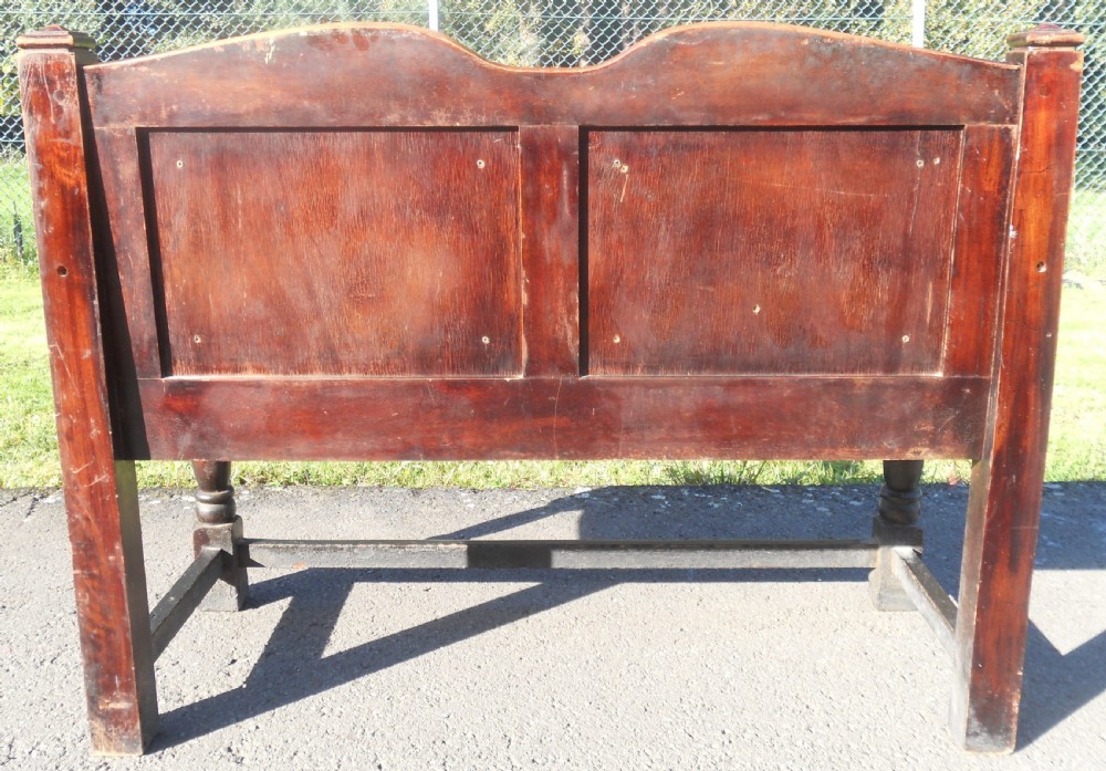Mahogany Framed Two Seater Hall Settle  View VII