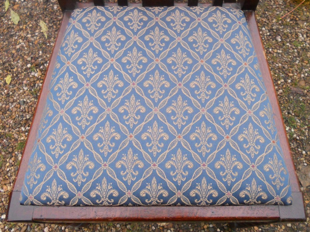 Set of Four Oak Highback Dining Chairs View IV