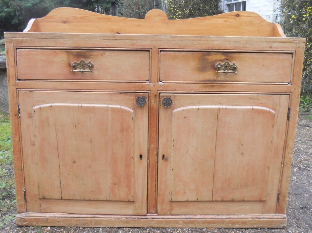 Victorian Pine Narrow Chiffonier View II
