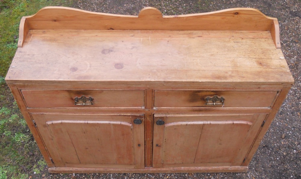 Victorian Pine Narrow Chiffonier View V