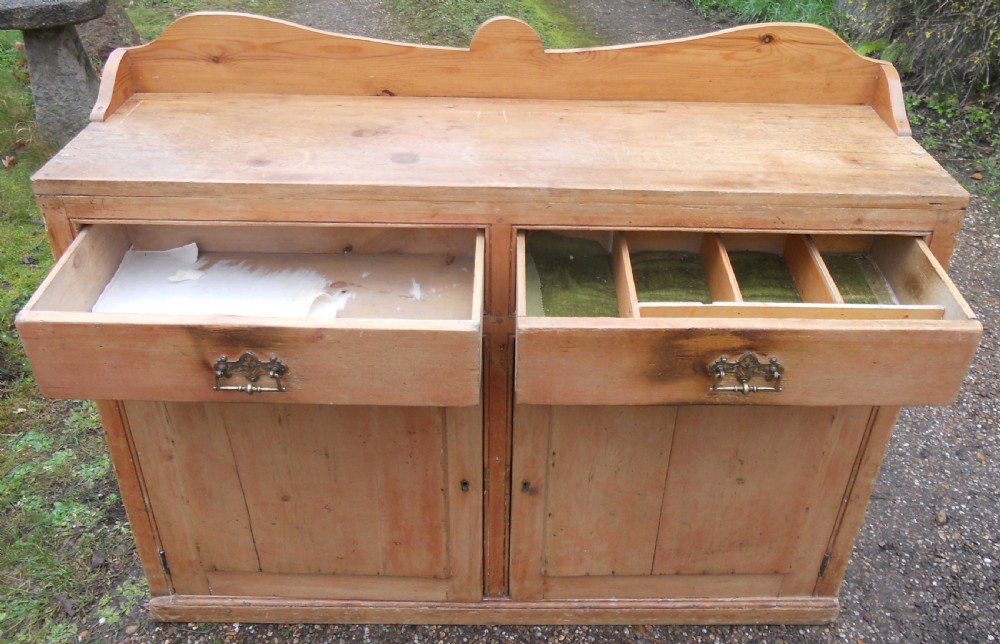 Victorian Pine Narrow Chiffonier View XI