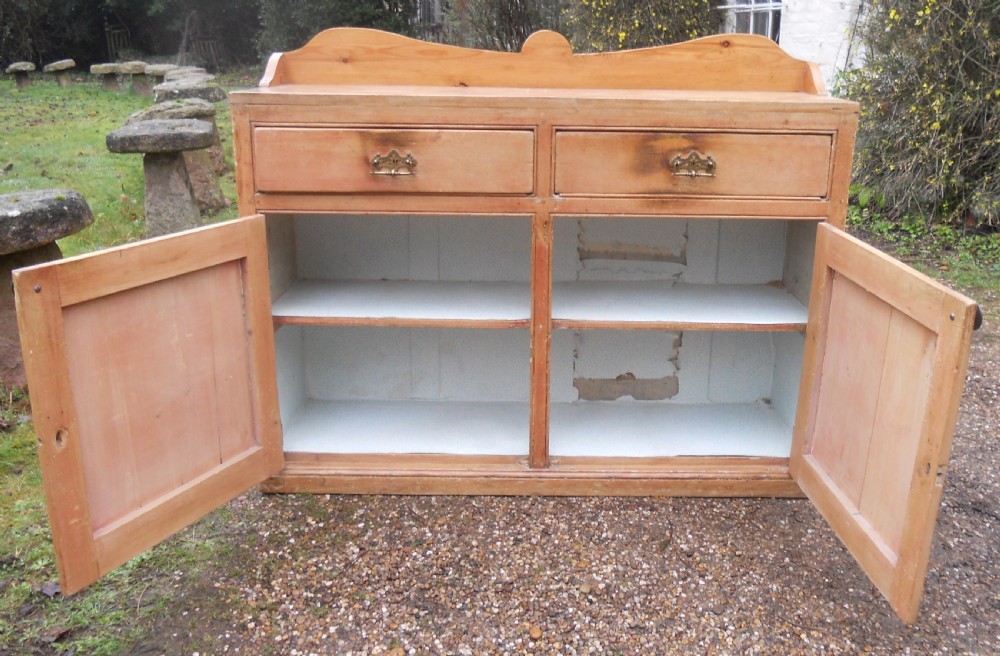 Victorian Pine Narrow Chiffonier View XIII