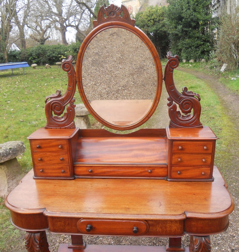 Victorian Mahogany Duchess Dressing Table  View VII