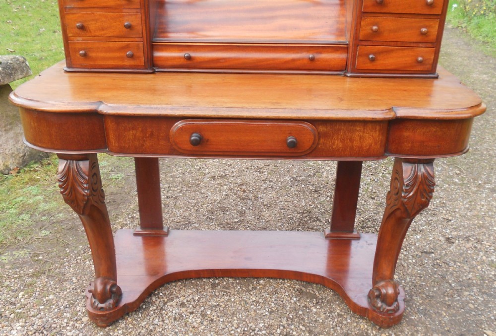 Victorian Mahogany Duchess Dressing Table  View VIII