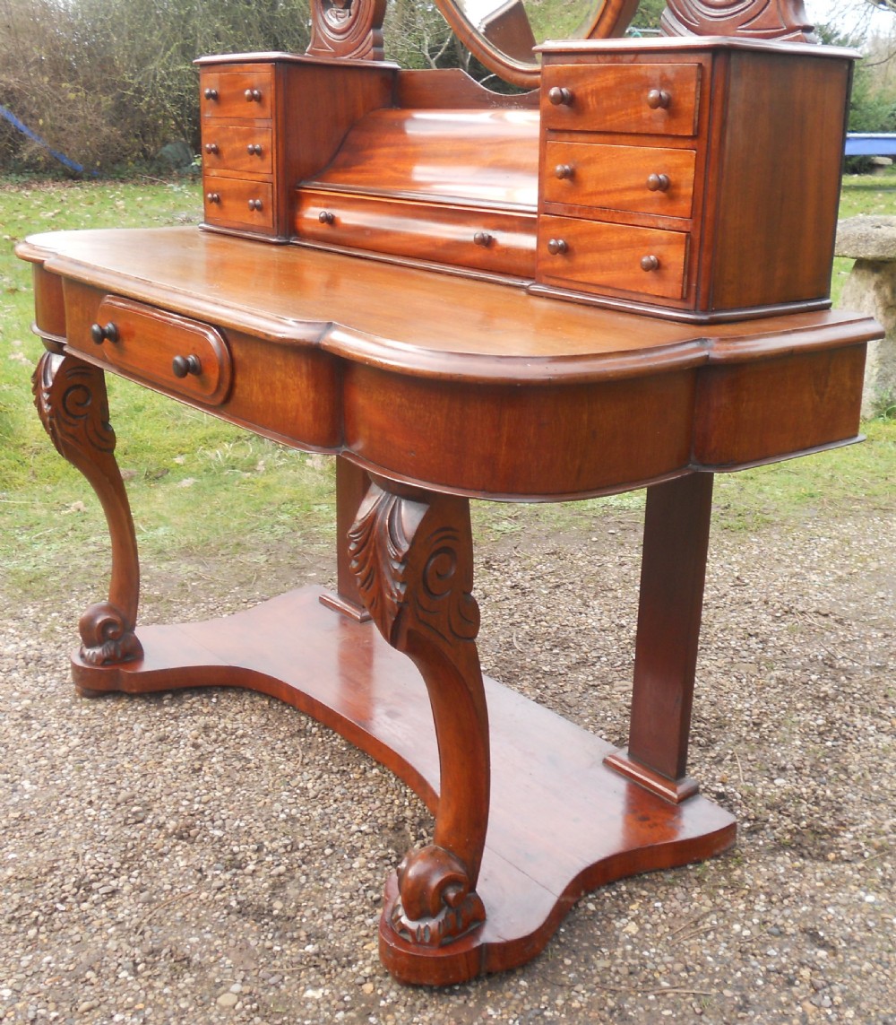 Victorian Mahogany Duchess Dressing Table  View IX