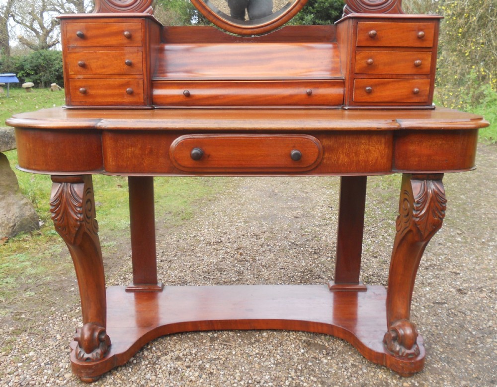 Victorian Mahogany Duchess Dressing Table  View X