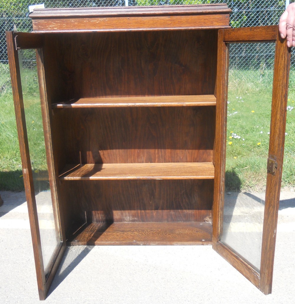 Oak Bureau Bookcase  View XV