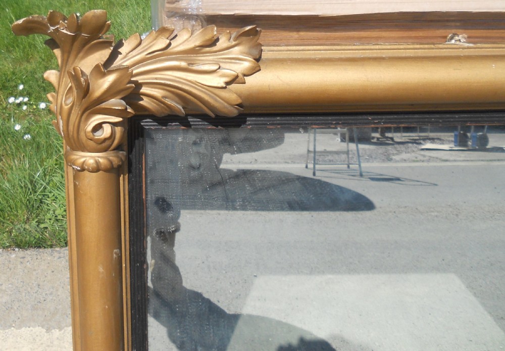 Regency Gilt Overmantel Mirror  View VII