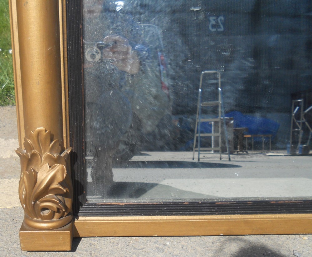 Regency Gilt Overmantel Mirror  View VIII