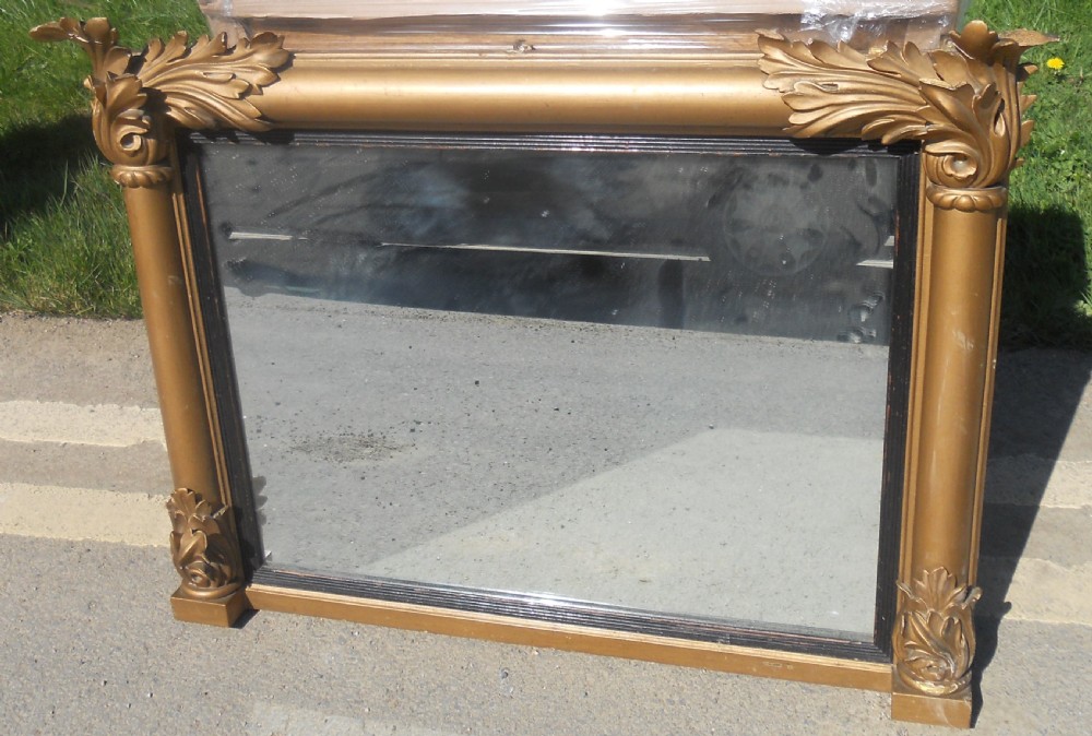 Regency Gilt Overmantel Mirror  View IX