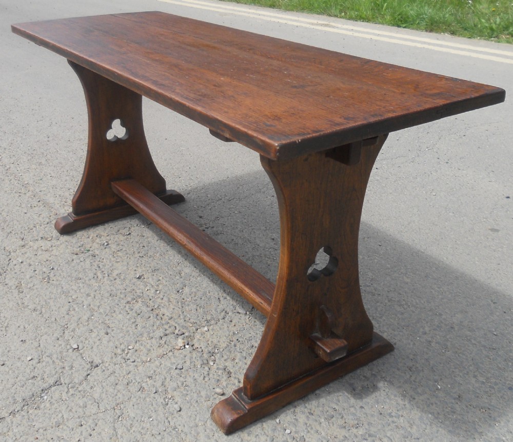 Arts & Craft Oak Coffee Table 
