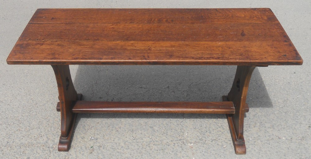 Arts & Craft Oak Coffee Table  View III