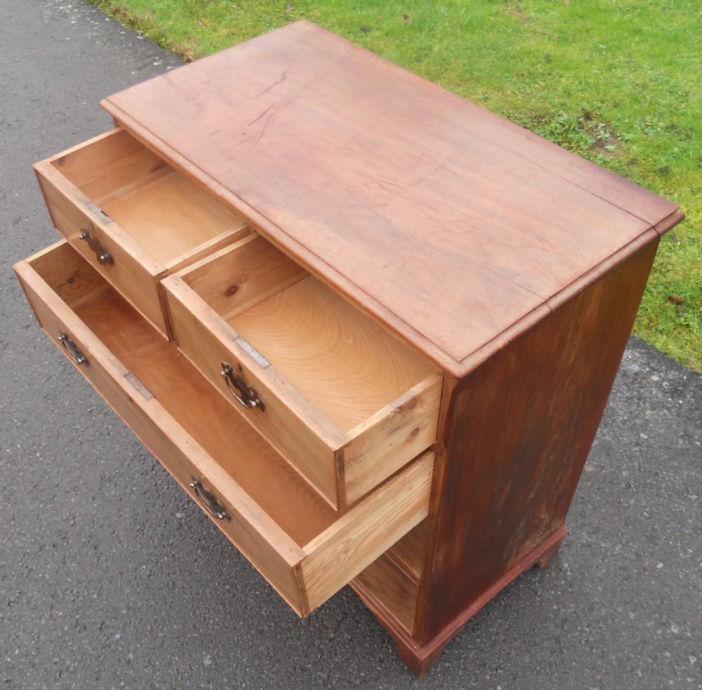 Georgian Faded Mahogany Chest of Drawers  View XI