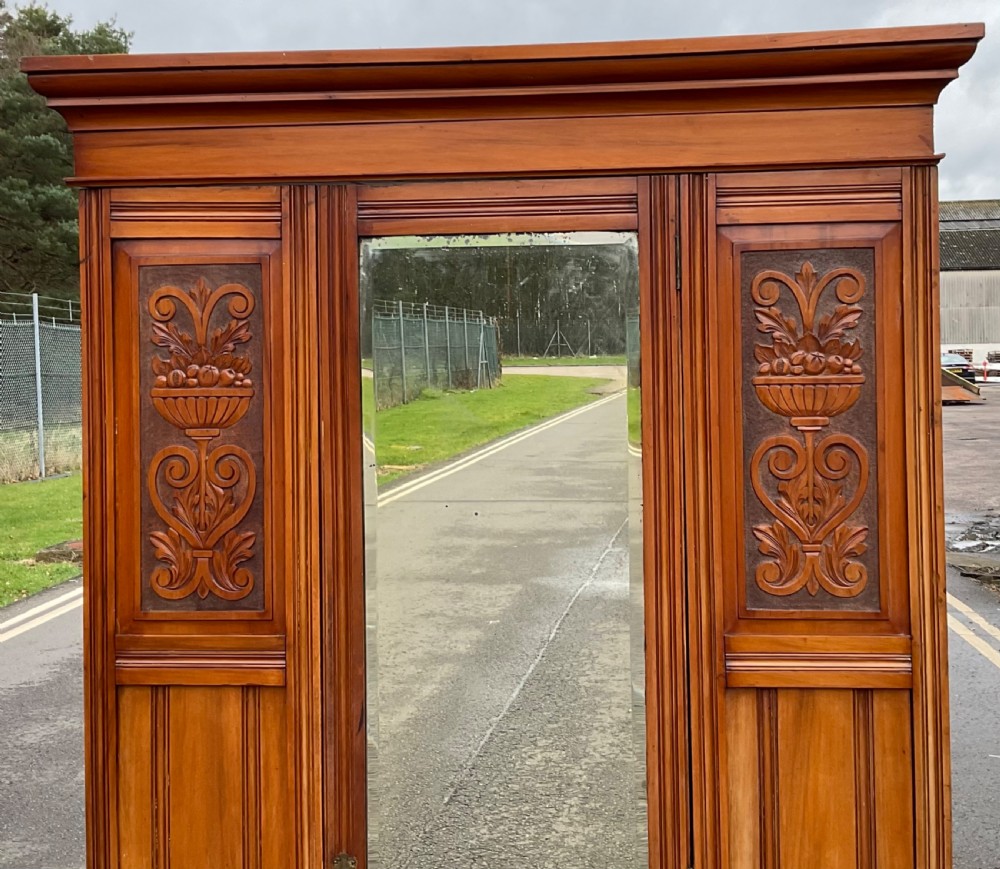 Edwardian Single Hanging Wardrobe  View V